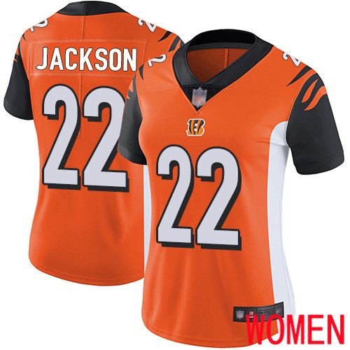 Cincinnati Bengals Limited Orange Women William Jackson Alternate Jersey NFL Footballl #22 Vapor Untouchable